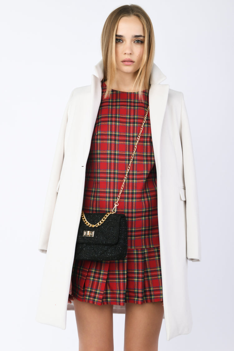 Borsa a tracolla in tessuto