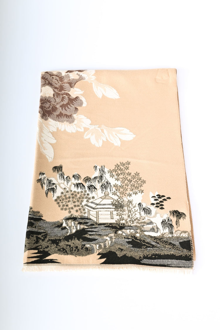 Sciarpa motivo orientale