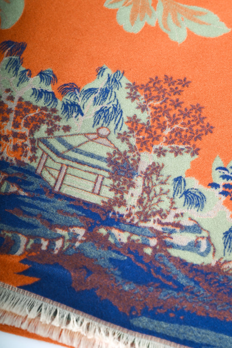 Sciarpa motivo orientale