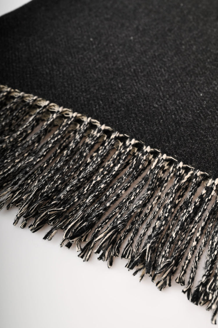 Sciarpa con frange