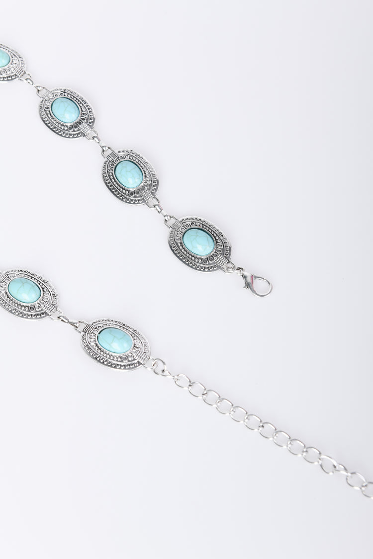 Cintura a catenella con pietre