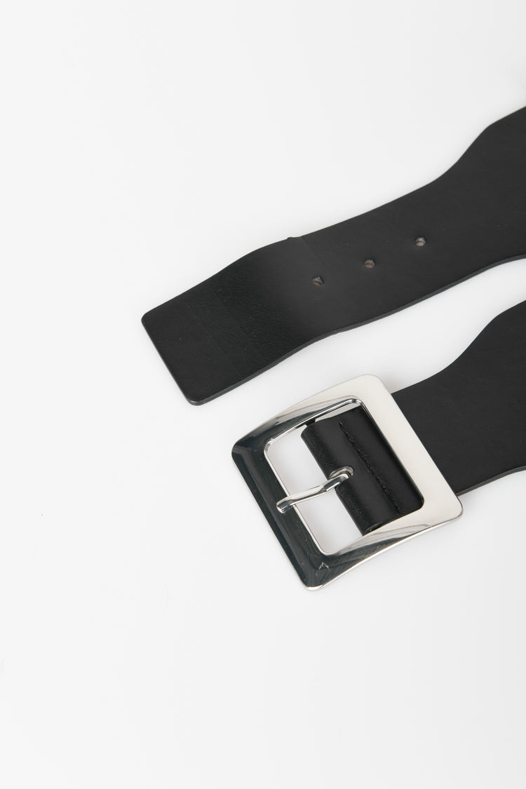 Cintura elastica con fibbia squadrata