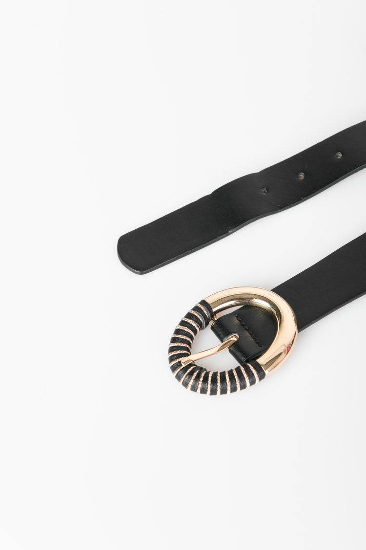 Cintura elastica con fibbia gioiello