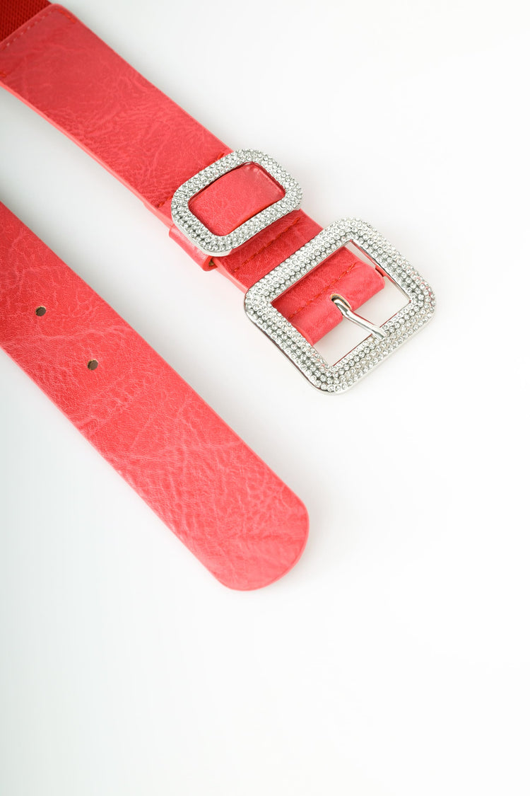 Cintura doppio strass