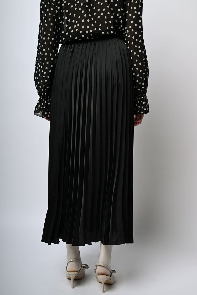 Gonna midi plissé