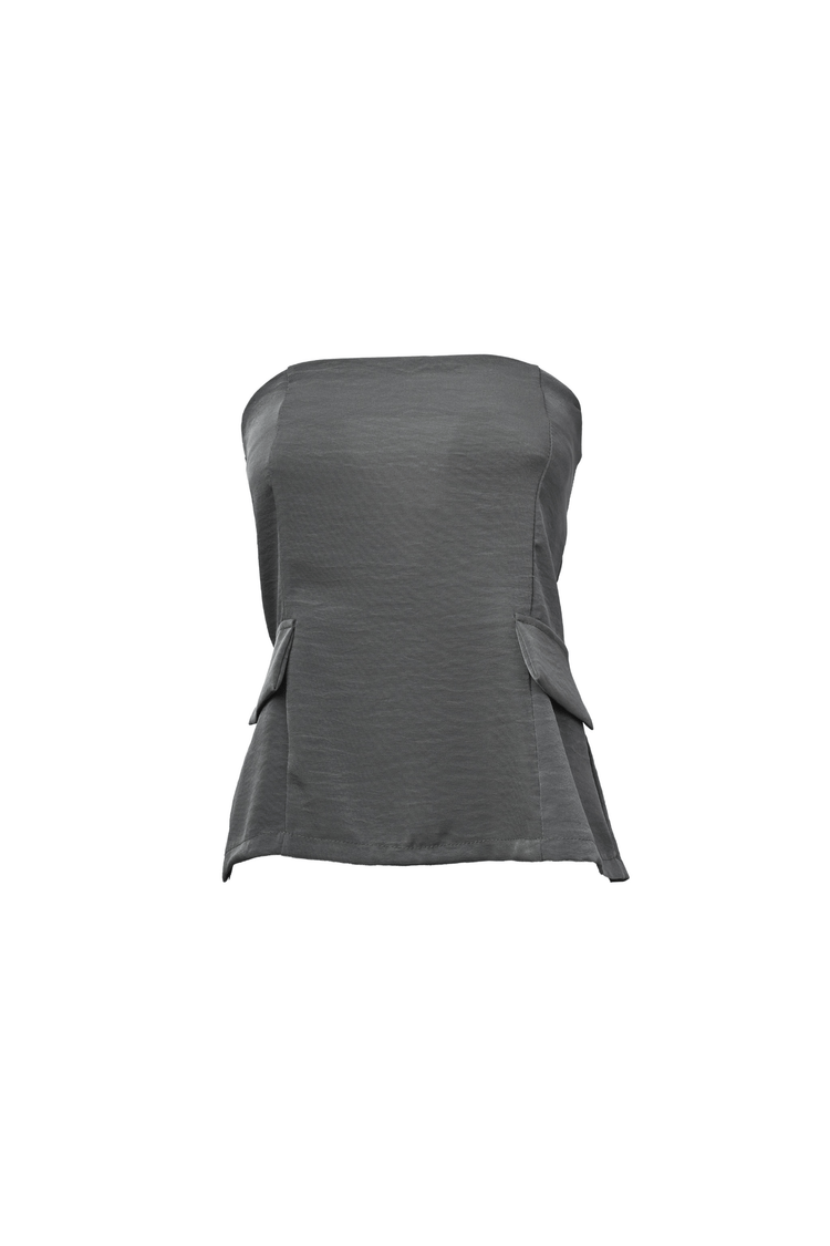 Top a fascia con tasche