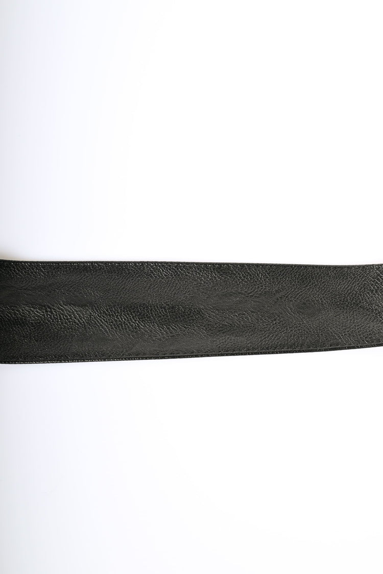 Cintura a fascia in similpelle