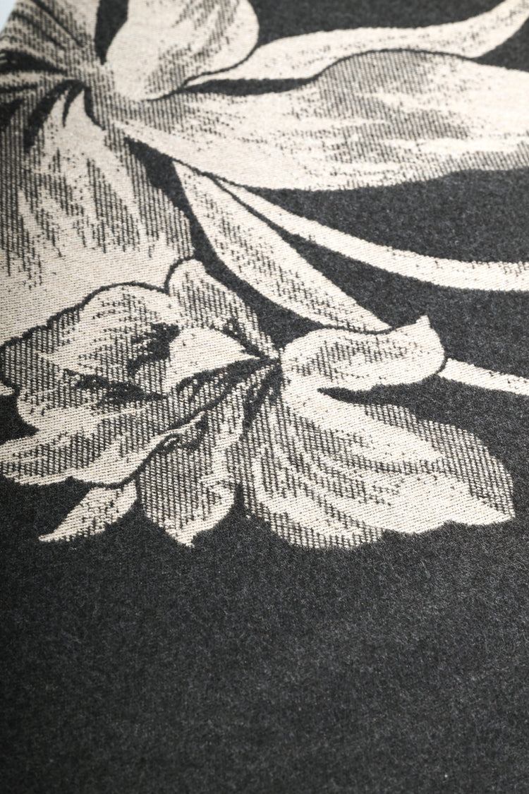 Sciarpa jacquard fiore