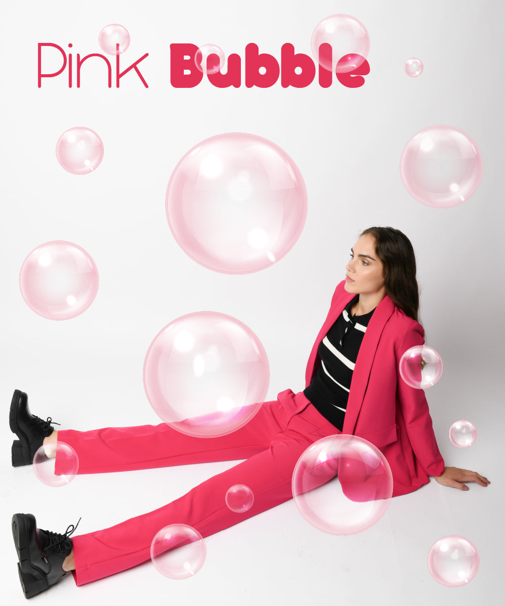 Pink bubble