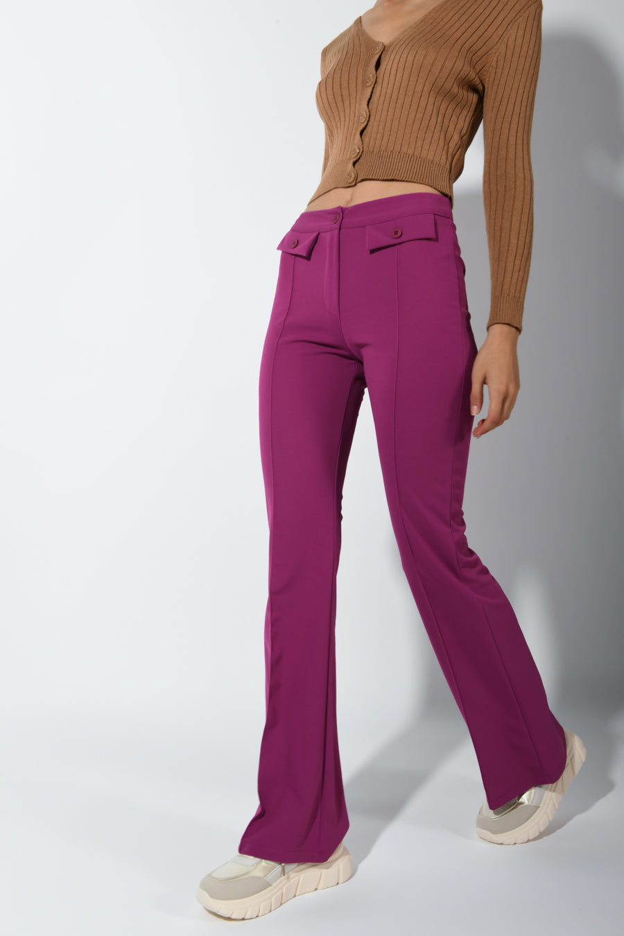 Pantaloni Tre Quarti Donna Eleganti - Foto 13