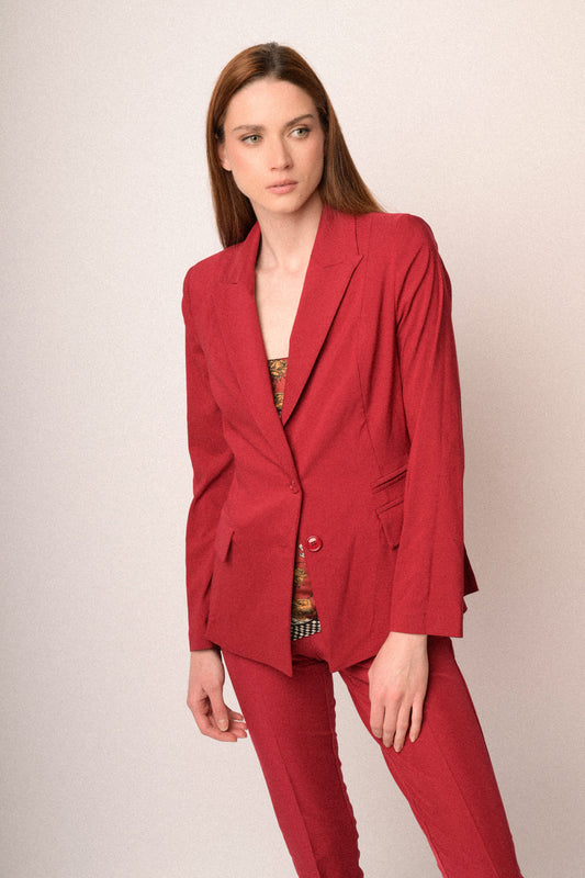 Blazer Donna Giacca Maniche 3/4 Ms-7684