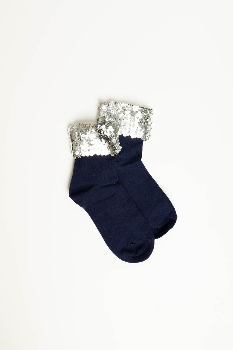 Calzino con paillettes