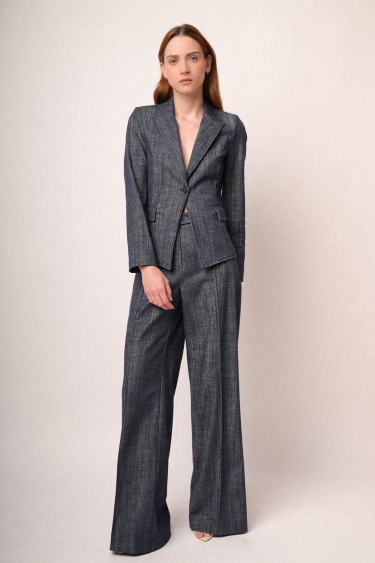 Giacca basic denim