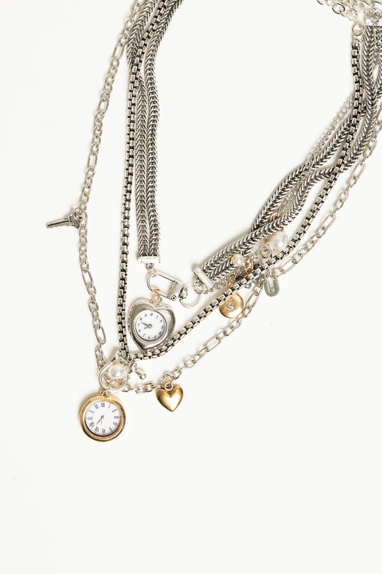 Collana pendenti orologi