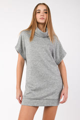 Mini abito in maglia lurex