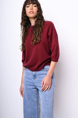 Pull con maniche crop