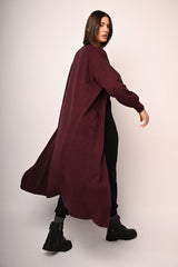 Cardigan lungo con tasche