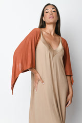 Coprispalle con lurex