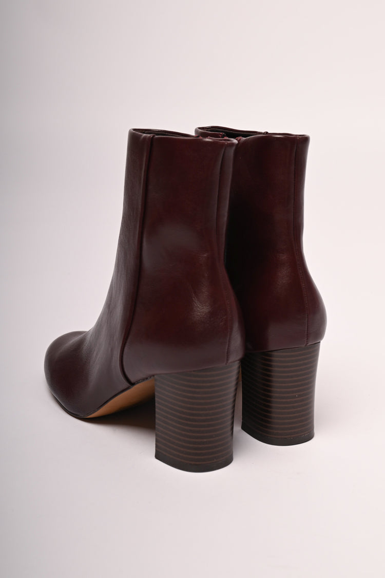 Stivaletti con tacco a blocco