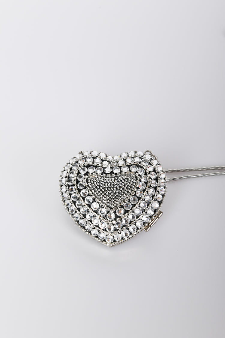 Mini clutch a cuore