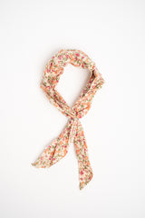 Foulard a fiori multicolor