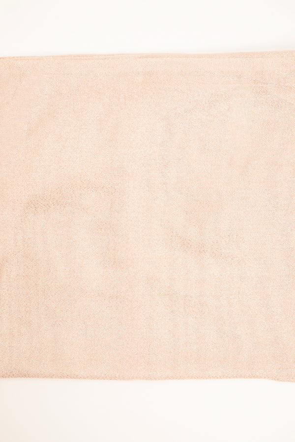 Stola lurex con frange oro