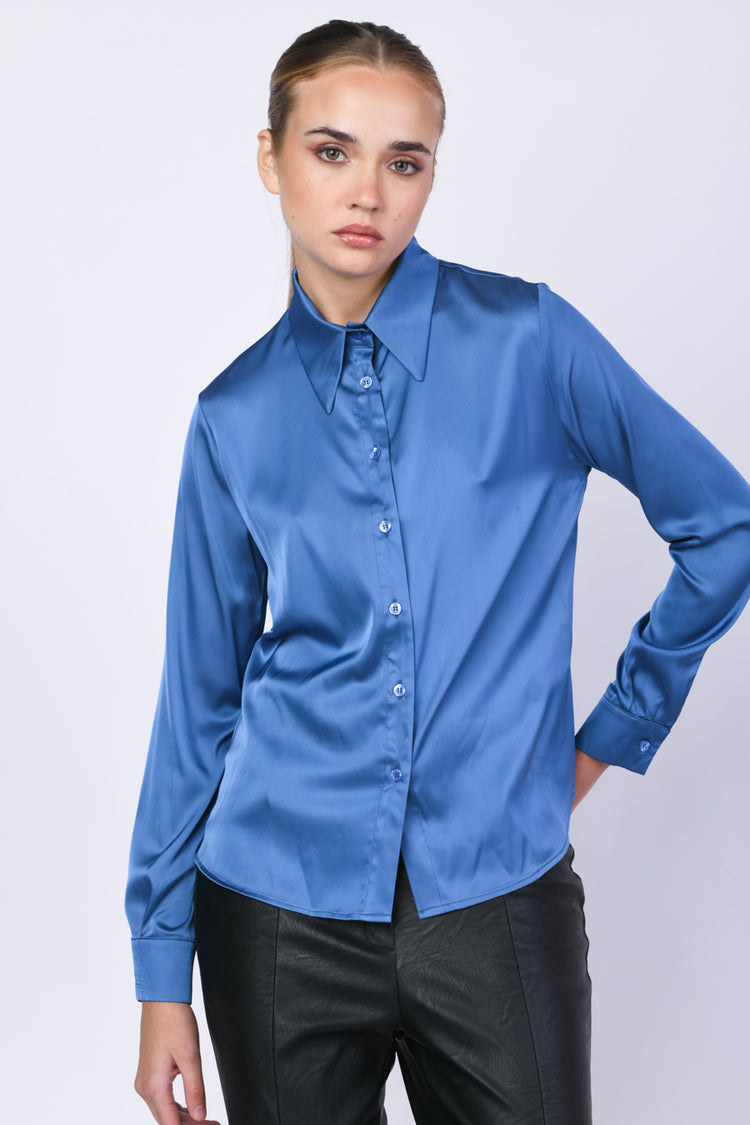 Camicia in raso