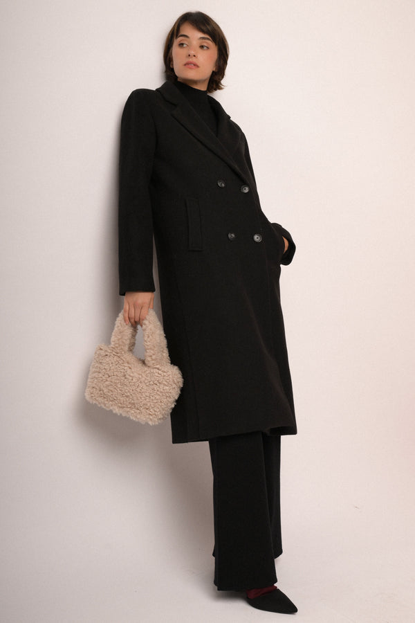 Cappotto lungo doppiopetto