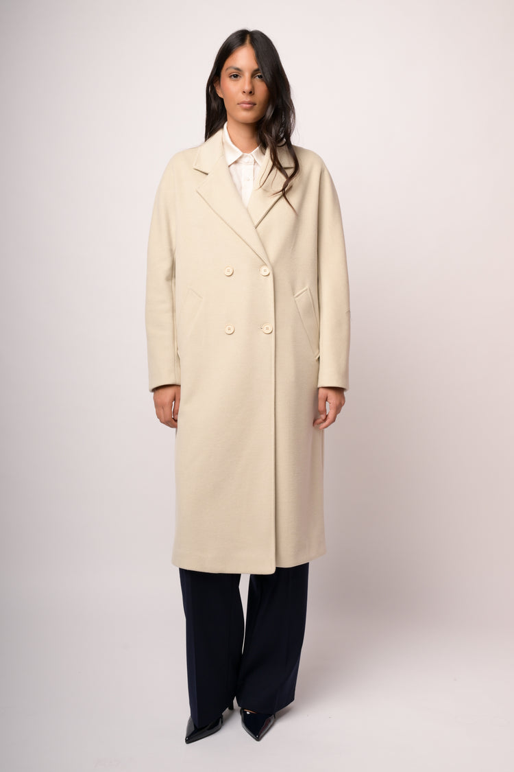 Cappotto lungo doppiopetto