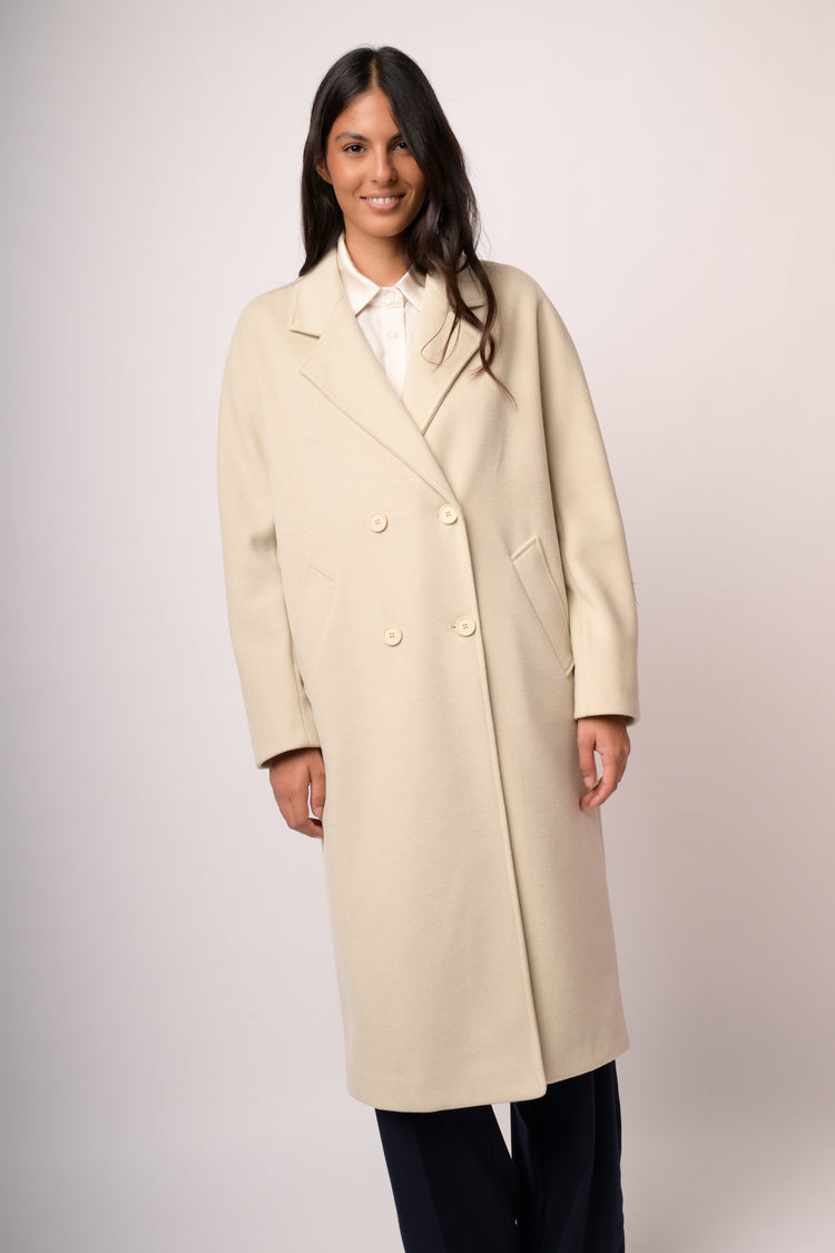 Cappotto lungo doppiopetto