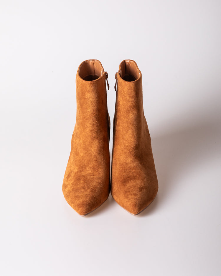 Stivaletti in faux suede