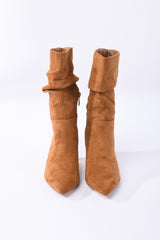 Stivaletti in faux suede
