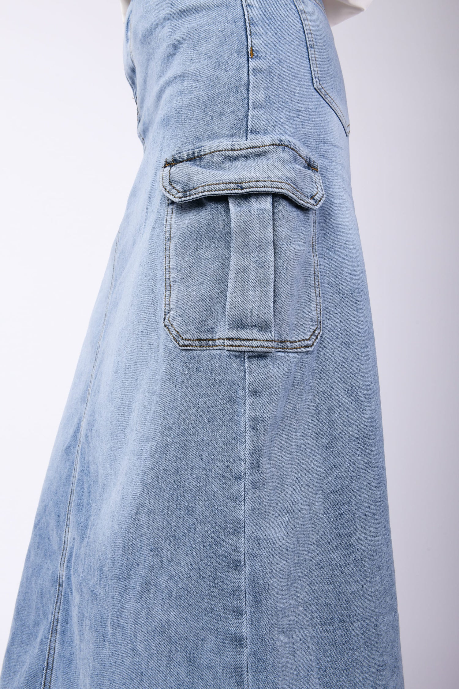 Gonna Jeans Con Tasche 32136 Dea Look - Turotti Abbigliamento - Foto 4