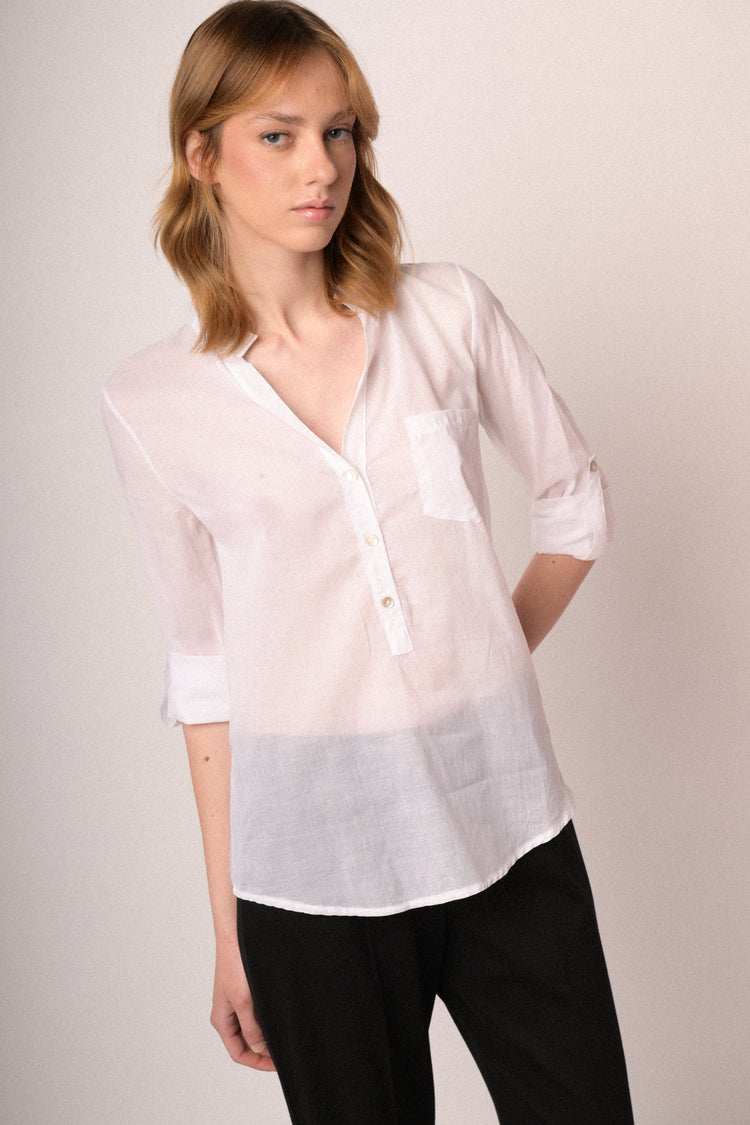 Casacca con bottoni unita