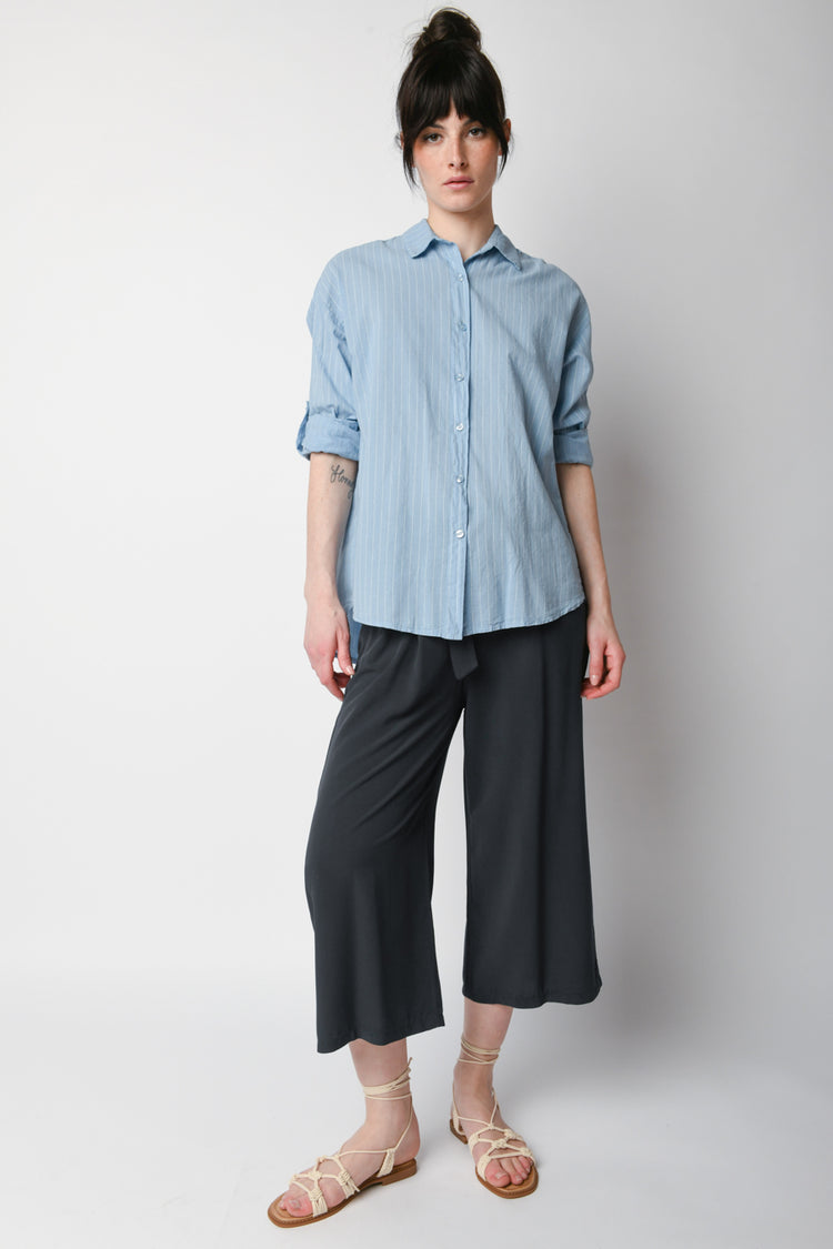 Camicia oversize a righe