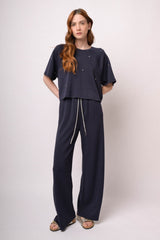 Pantaloni palazzo coulisse