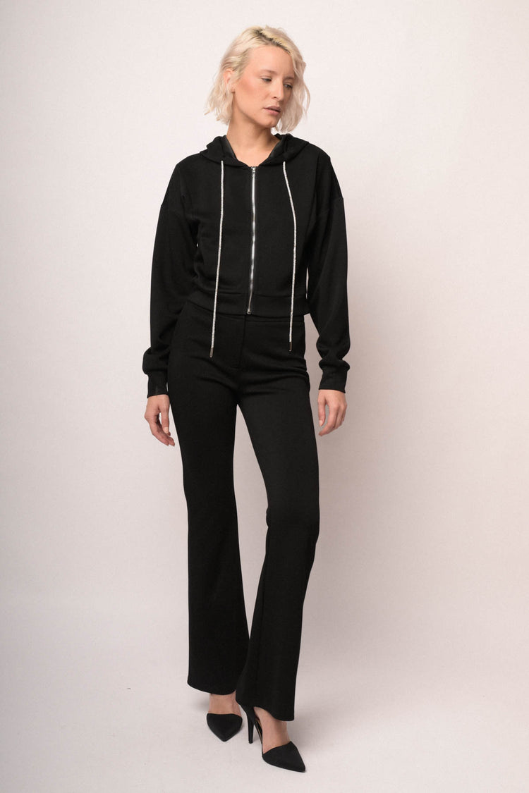 Pantaloni felpa zampa