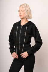Maglia felpa con zip