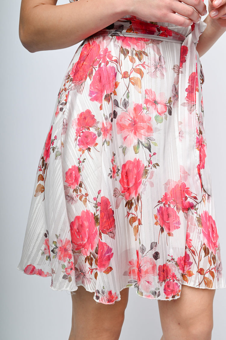 Mini abito a stampa floreale
