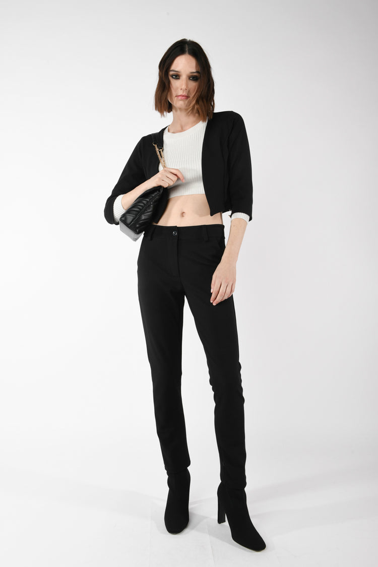 Bolero con maniche crop