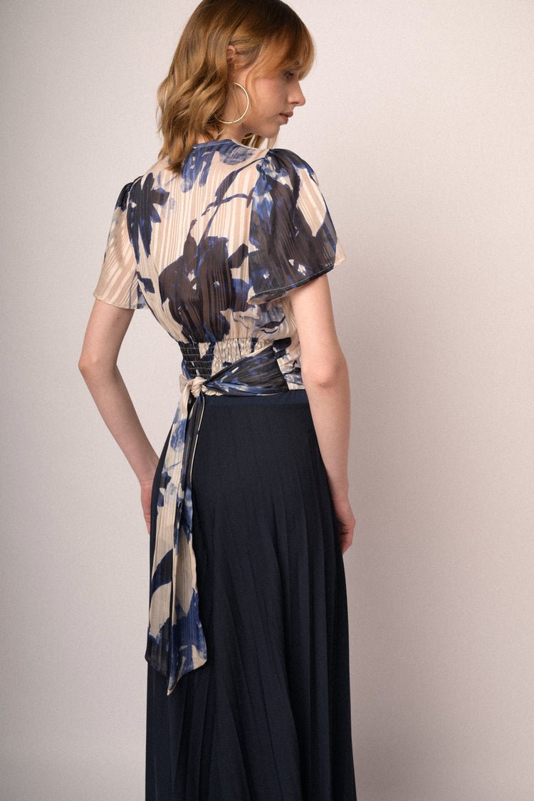 Casacca fantasia fiori