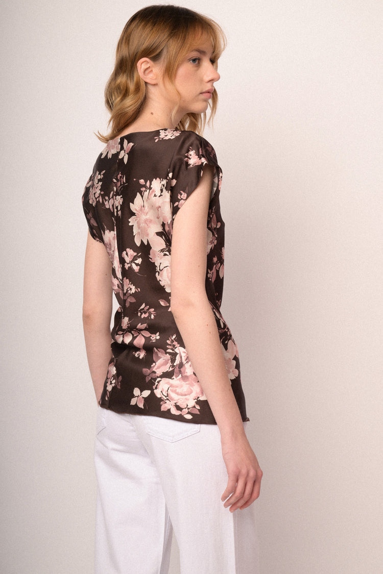 Casacca fantasia fiori