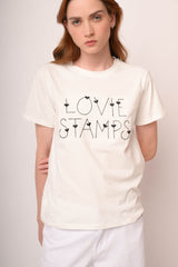 Maglia love ricamo