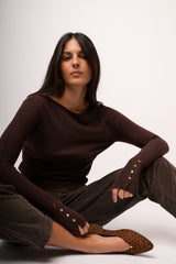 Maglia basic girocollo
