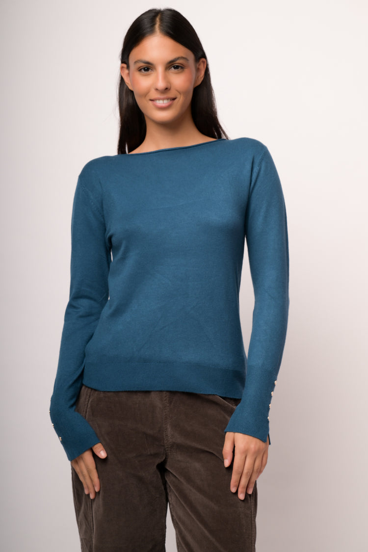 Maglia basic girocollo