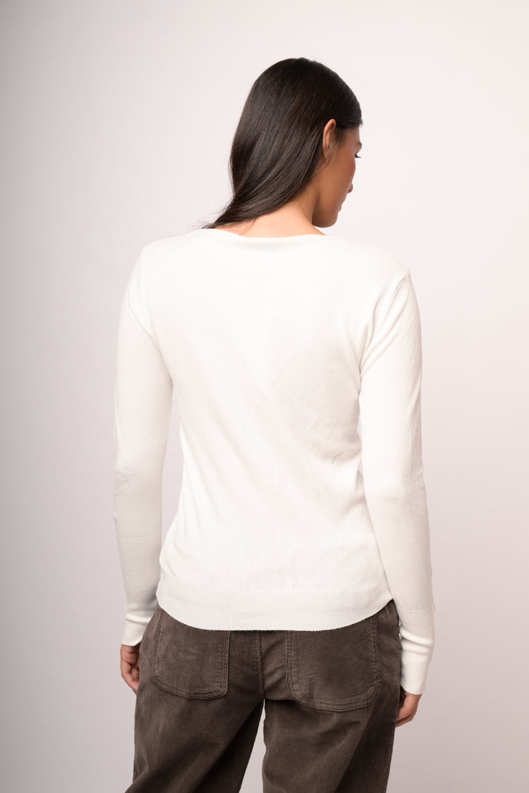 Maglia basic girocollo