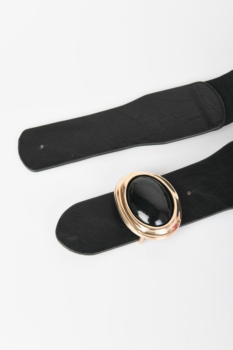 Cintura con fibbia ovale