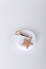 Portachiavi a stella con strass