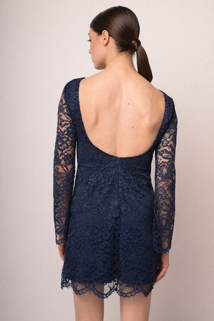 Mini abito in pizzo