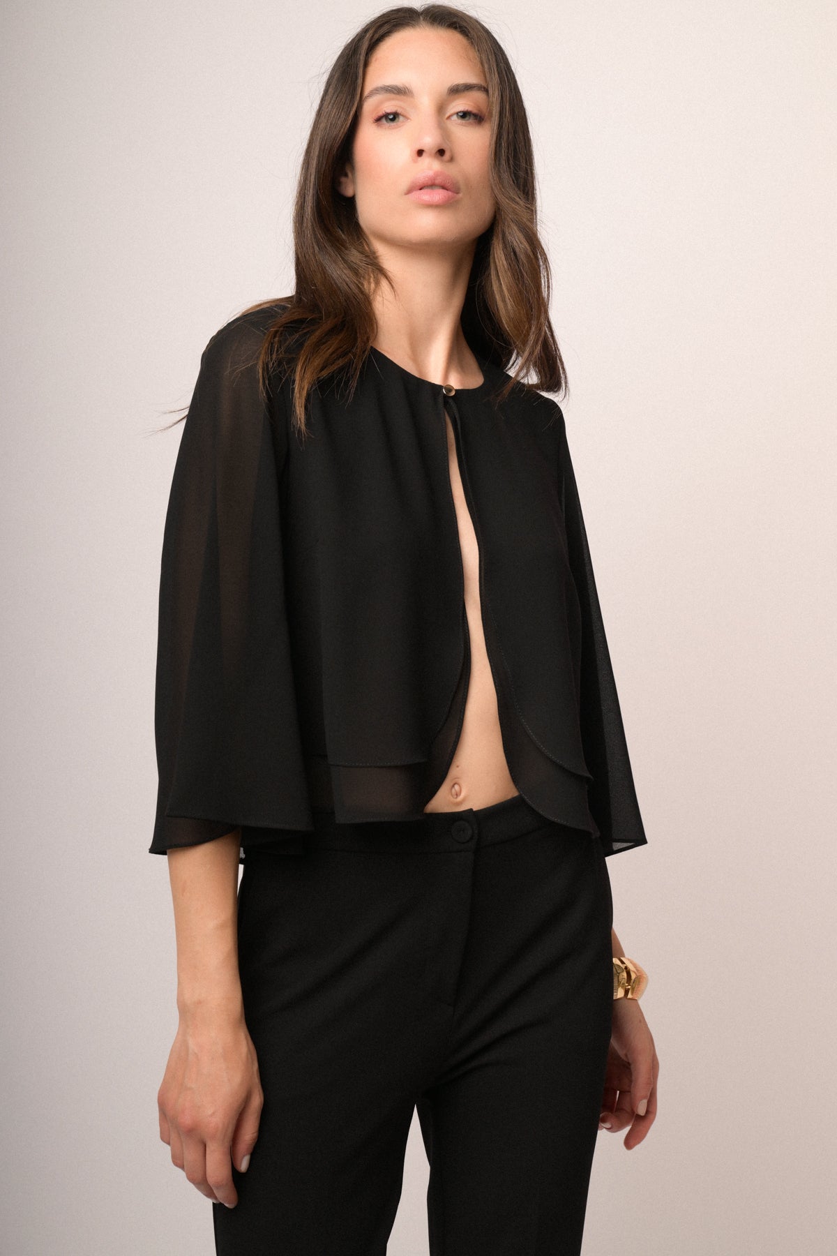 Bolero libellula con bottone